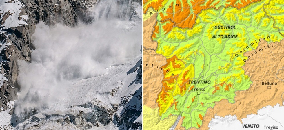 Tra neve fresca e vento in Trentino pericolo valanghe “marcato”: ecco le situazioni a rischio